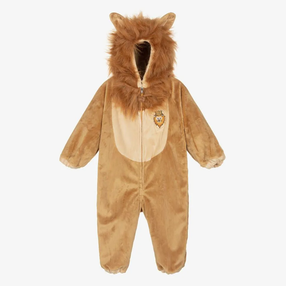 Beige Lion Dressing Up Costume