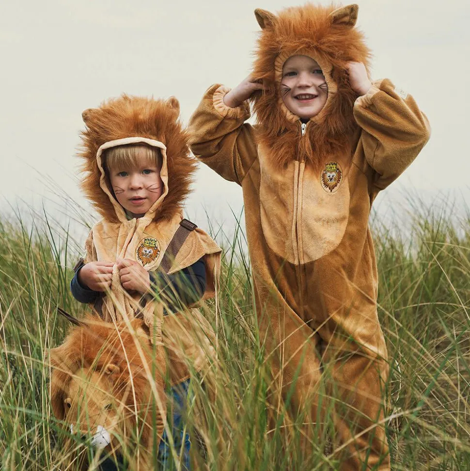 Beige Lion Dressing Up Costume