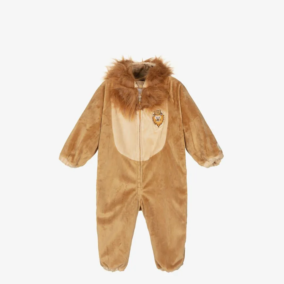 Beige Lion Dressing Up Costume
