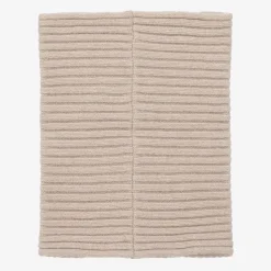 Beige Merino Wool Knitted Snood