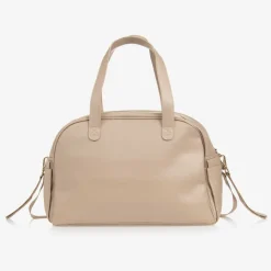 Beige Quilted Changing Bag (44cm)