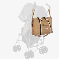 Beige Stripe Changing Bag (43cm)