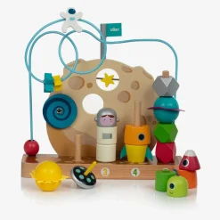 Beige Wooden Space Counting Set (27cm)