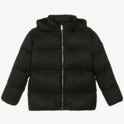 Black Barocco Down-Padded Coat