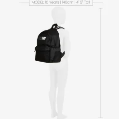 Black Canvas Backpack (38cm)