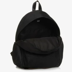 Black Canvas Backpack (38cm)