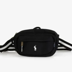 Black Canvas Belt Bag (27cm)