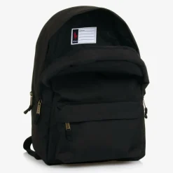 Black Canvas Pony Logo Backpack (45cm)