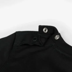 Black Cotton Baby Top