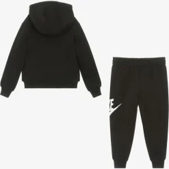 Black Cotton Tracksuit