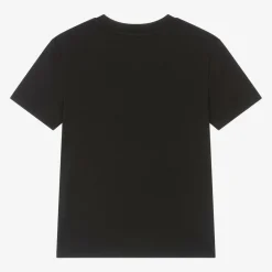 Black Cotton T-Shirt