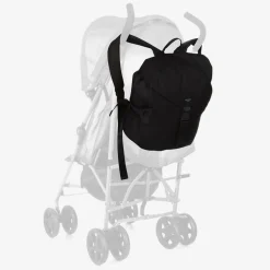 Black Eco Backpack Changing Bag (34cm)