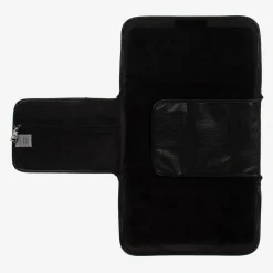 Black Faux Leather Changing Mat Clutch (56cm)
