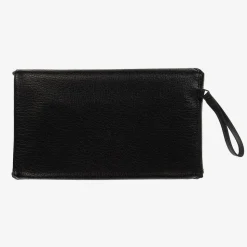 Black Faux Leather Changing Mat Clutch (56cm)