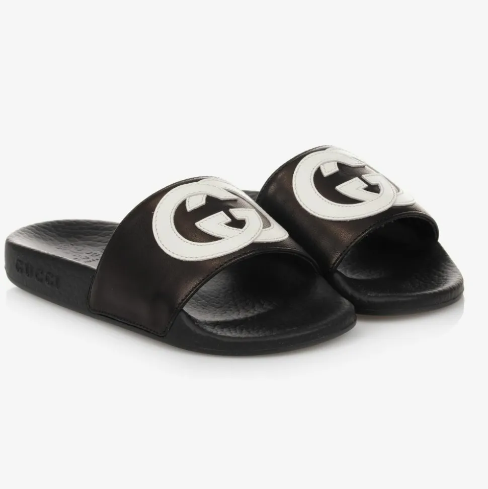 Black GG Sliders