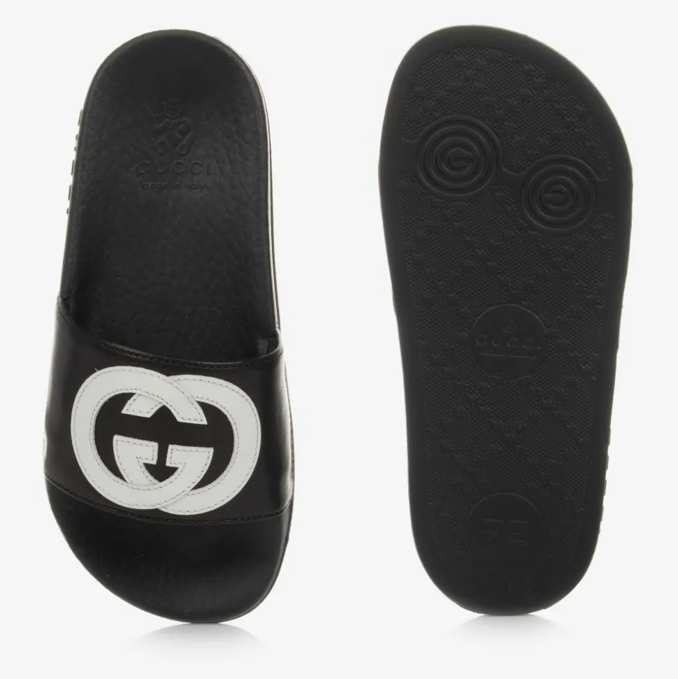 Black GG Sliders