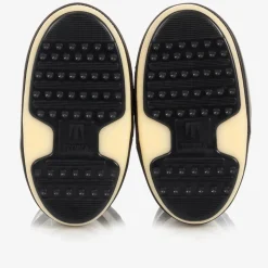 Black Icon Nylon Snow Boots