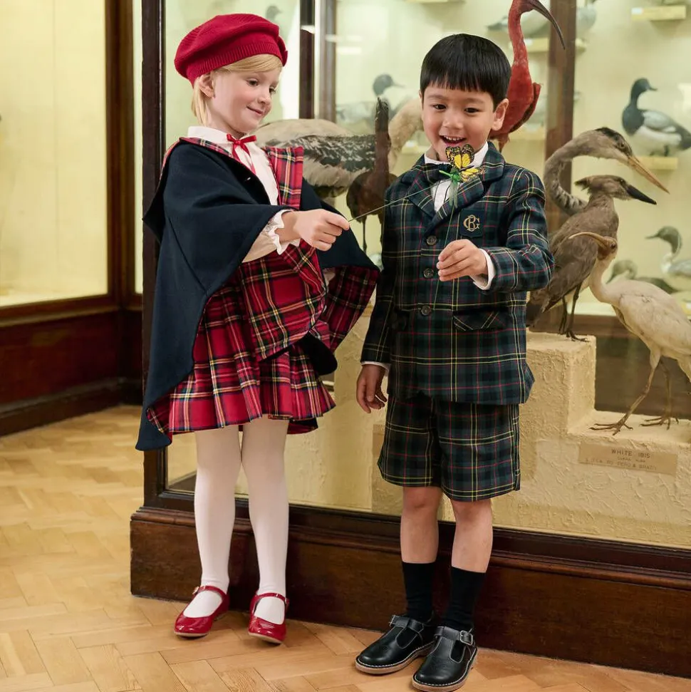 Black Leather T-Bar Shoes