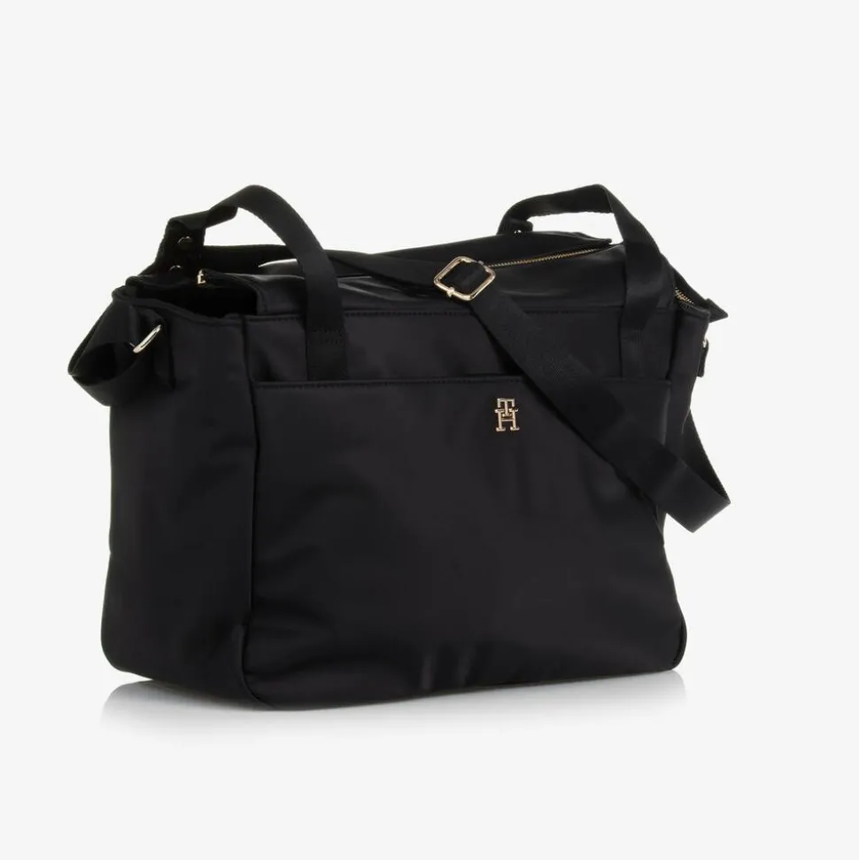 Black Monogram Logo Changing Bag (43cm)