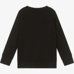 Black Organic Cotton Sweatshirt