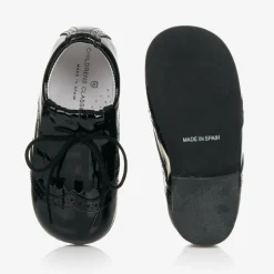 Black Patent Leather Brogues