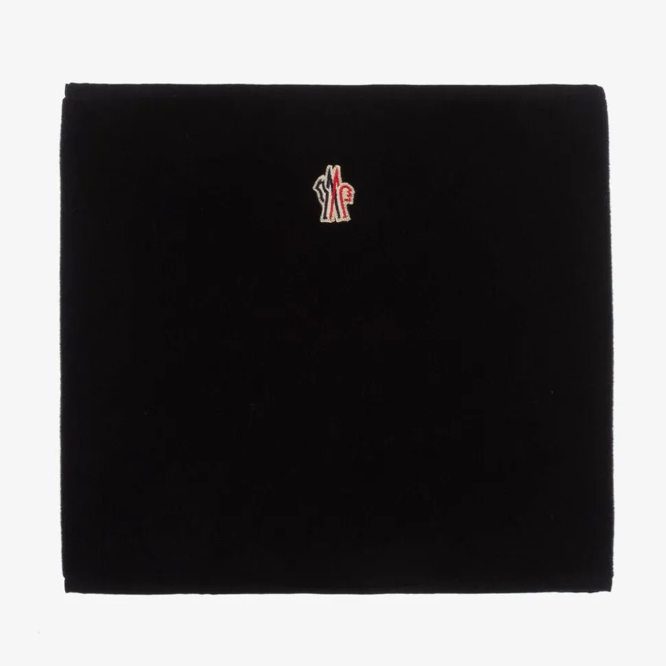 Black Polar Fleece Snood