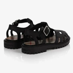 Black Rubber Sandals