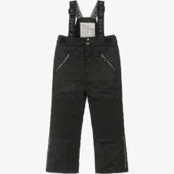 Black Ski Salopettes