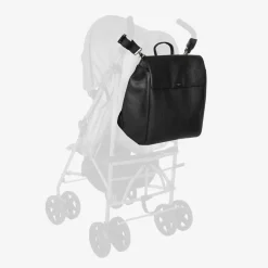 Black St James Leather Changing Bag (37cm)