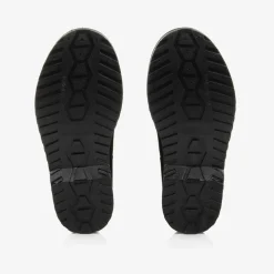 Black Teddy Bear Rain Boots