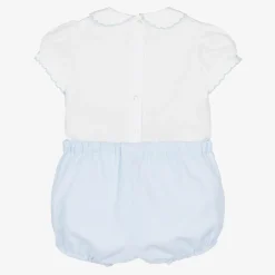 Blue & White Buster Suit