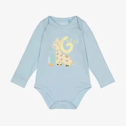 Blue & Yellow Cotton Bodyvests (5 Pack)