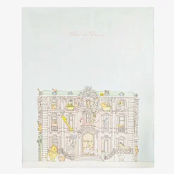 Blue & Pink Organic Cotton Reversible Duvet (132cm)