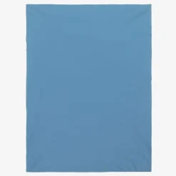 Blue & White Cotton Padded Blanket (88cm)