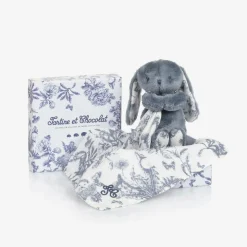 Blue Augustin the Rabbit Baby Comforter (25cm)