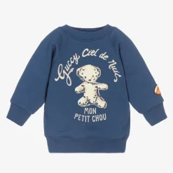 Blue Bear Logo Baby Sweatshirt