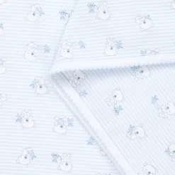 Blue Beary Best Friends Pima Cotton Blanket (73cm)