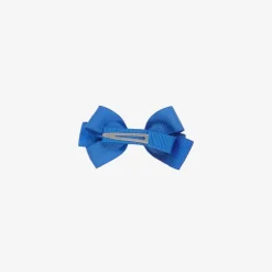 Blue Bow Hair Clip (7cm)