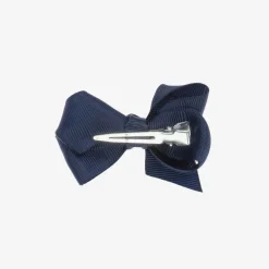 Blue Bow Hair Clip (7cm)