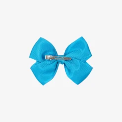 Blue Bow Hair Clip (10cm)