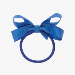 Blue Bow Hair Elastic (7cm)