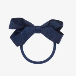 Blue Bow Hair Elastic (7cm)