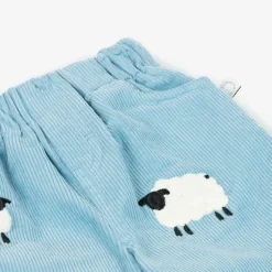 Blue Corduroy Sheep Trousers