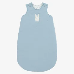 Blue Cotton Bunny Sleeping Bag (73cm)