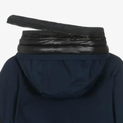 Blue Down Padded Chilliwack Bomber Jacket