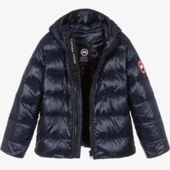 Blue Down Padded Crofton Jacket
