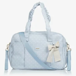 Blue Faux Leather Changing Bag (48cm)