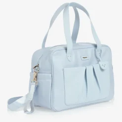 Blue Faux Leather Changing Bag (40cm)
