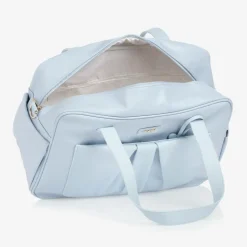 Blue Faux Leather Changing Bag (40cm)