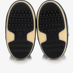 Blue Icon Nylon Snow Boots